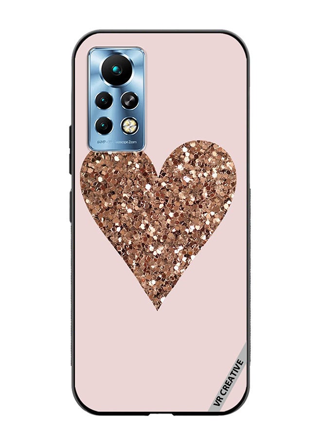 VR CREATIVE Protective Case Cover For Infinix Note 11 Pro Sparkling Love Design Multicolour - Image 1
