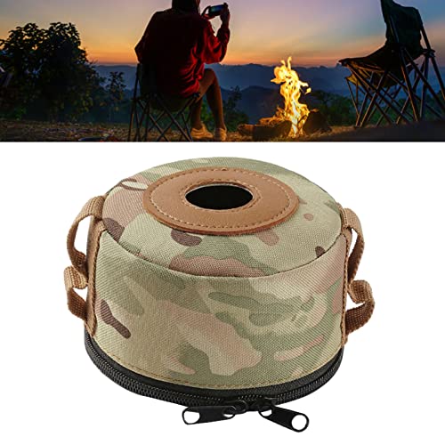 Plplaaoo Gas Canister Cover – Oxford Cloth Fuel Cylinder Case with Reinforced Stitching, Portable Gas Tank Protective Pouch for Camping, Hiking & Outdoor Cooking - Image 4