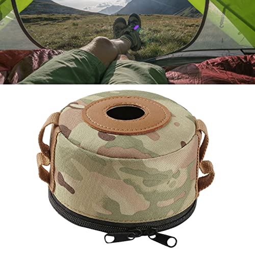 Plplaaoo Gas Canister Cover – Oxford Cloth Fuel Cylinder Case with Reinforced Stitching, Portable Gas Tank Protective Pouch for Camping, Hiking & Outdoor Cooking - Image 5