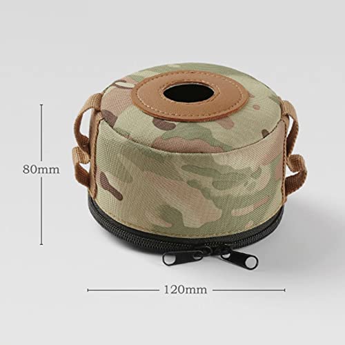 Plplaaoo Gas Canister Cover – Oxford Cloth Fuel Cylinder Case with Reinforced Stitching, Portable Gas Tank Protective Pouch for Camping, Hiking & Outdoor Cooking - Image 2