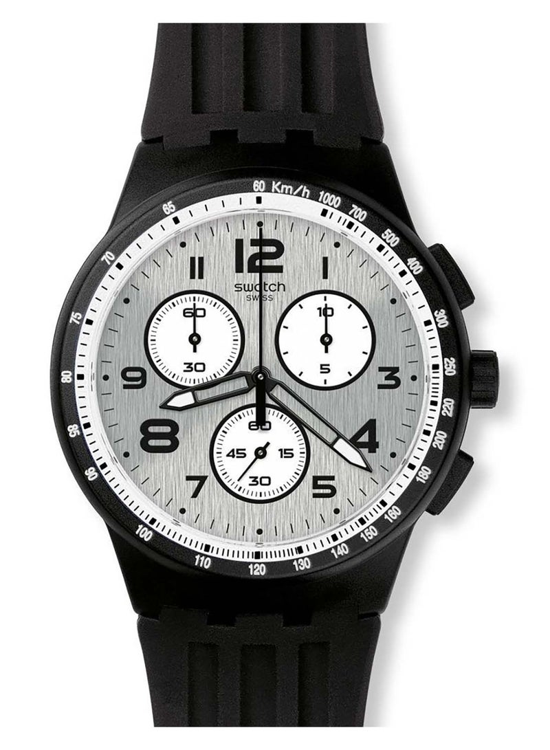 Swatch Men Nocloud Quartz Movement Water Resistant Wrist Watch - 36 Mm - Image 3