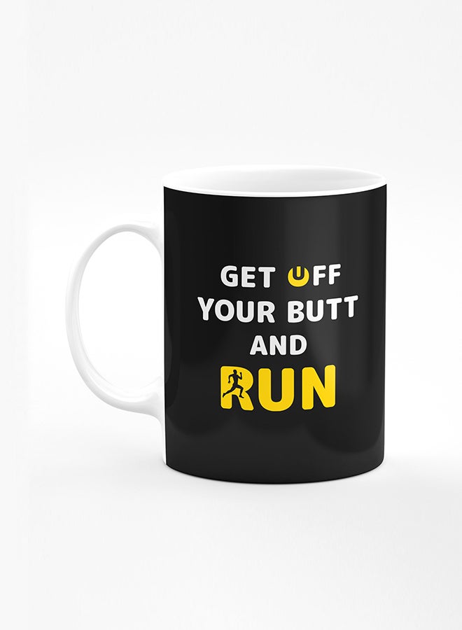 Stylizedd Designer Printed Coffee Mug with Heavy Duty Handle 11oz Ceramic Personalised Gift Mugs Cup [Microwave Safe & Dishwasher Proof] - Get off - Image 1