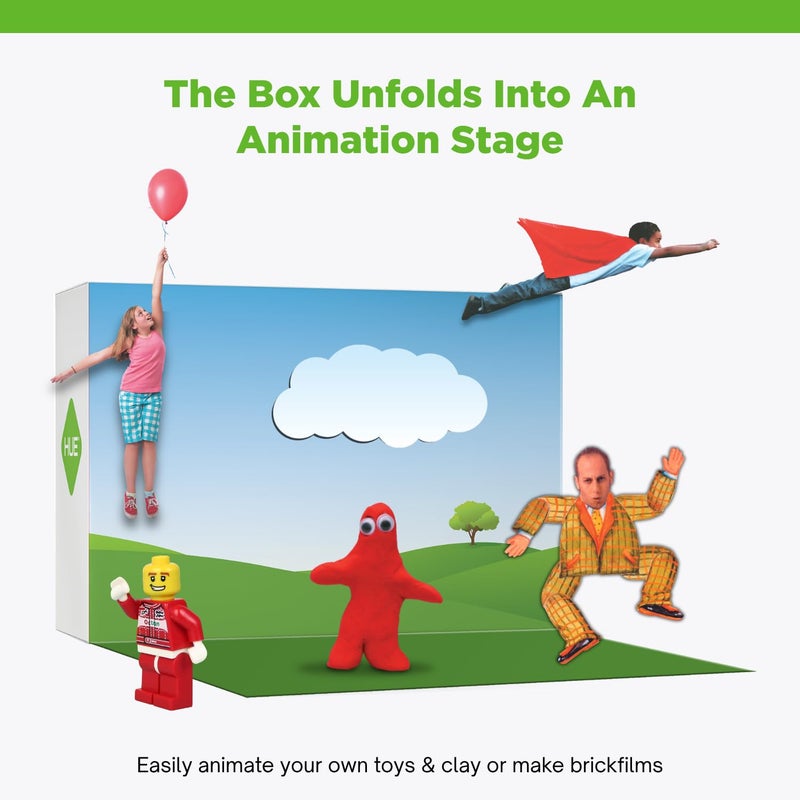 HUE Animation Studio: Complete Stop Motion Kit (Camera, Software, Book) for Windows/macOS (Blue) with Carry Case - Image 5