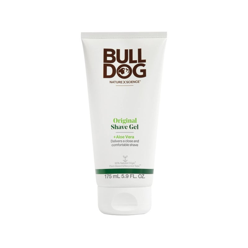 Bulldog Mens Skincare and Grooming Original Shave Gel, 5.9 Ounce - Image 1