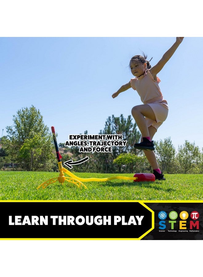 Stomp Rocket Super High-Performance X-Treme Rocket Launcher for Kids Soars Up to 400 Feet - 6 Rockets - Fun Outdoor Toys for Boys & Girls - STEM Foam Blaster - Ages 9 and Up - Image 4