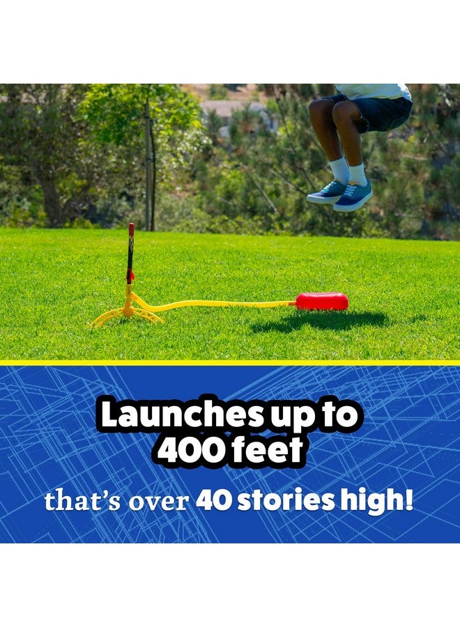 Stomp Rocket Super High-Performance X-Treme Rocket Launcher for Kids Soars Up to 400 Feet - 6 Rockets - Fun Outdoor Toys for Boys & Girls - STEM Foam Blaster - Ages 9 and Up - Image 3