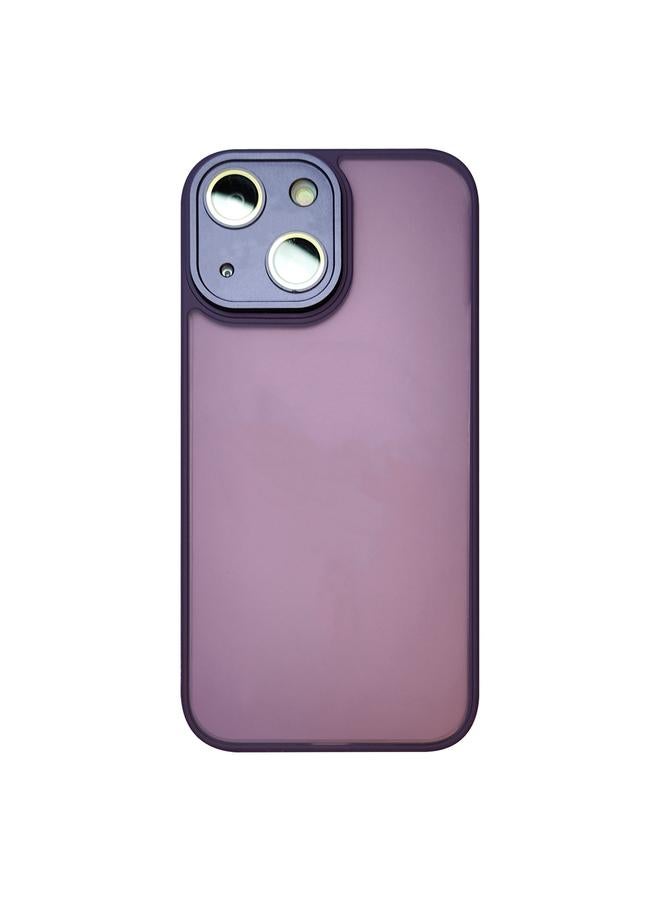 S-TOP Case For iPhone 14 Skin Feel Phone Case with Lens Film - Image 1