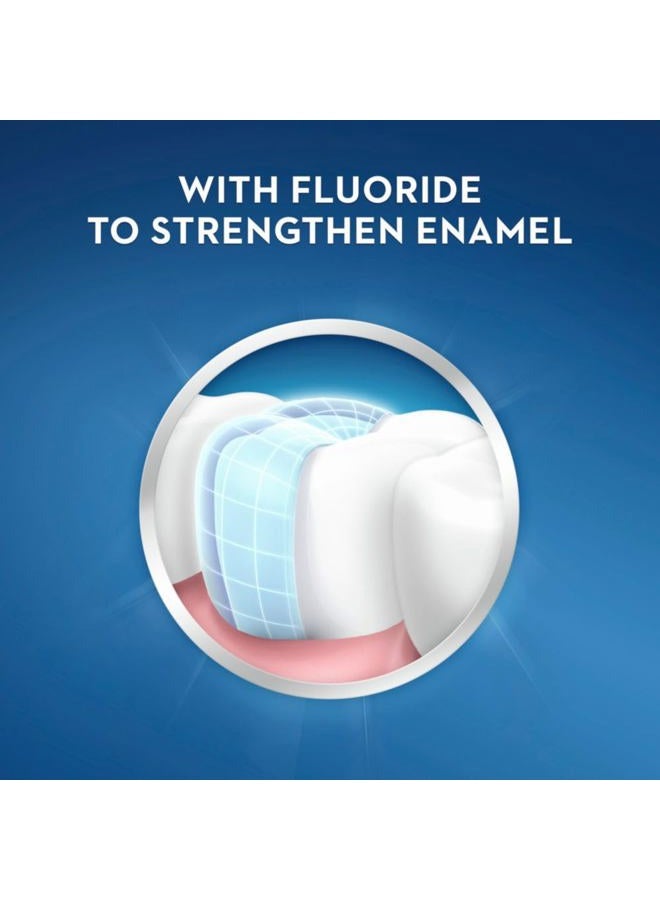 Crest Pro-Health Advanced Mouthwash, Alcohol Free, Multi-Protection, Fresh Mint, 1 L (33.8 fl oz), Pack of 2, Blue - Image 5