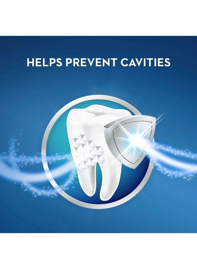 Crest Pro-Health Advanced Mouthwash, Alcohol Free, Multi-Protection, Fresh Mint, 1 L (33.8 fl oz), Pack of 2, Blue - Image 3