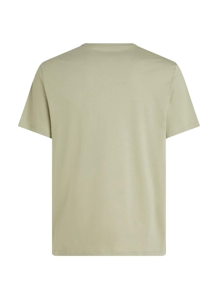 كالفن كلاين جينز Logo Print Crew Neck T-Shirt
