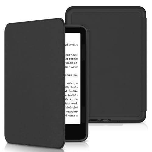 Sanyetral Protective Case with Magnetic TPU Back and Auto Wake/Sleep Function, Not for TCL Remarkable Nokia -Black - Image 1