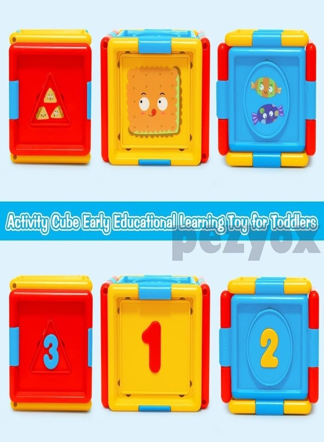 PEZYOX Shape Sorter, Baby Activity Logic Cube, Infant Developmental Educational Learning Toys for 1 Year Old Kids - Image 3