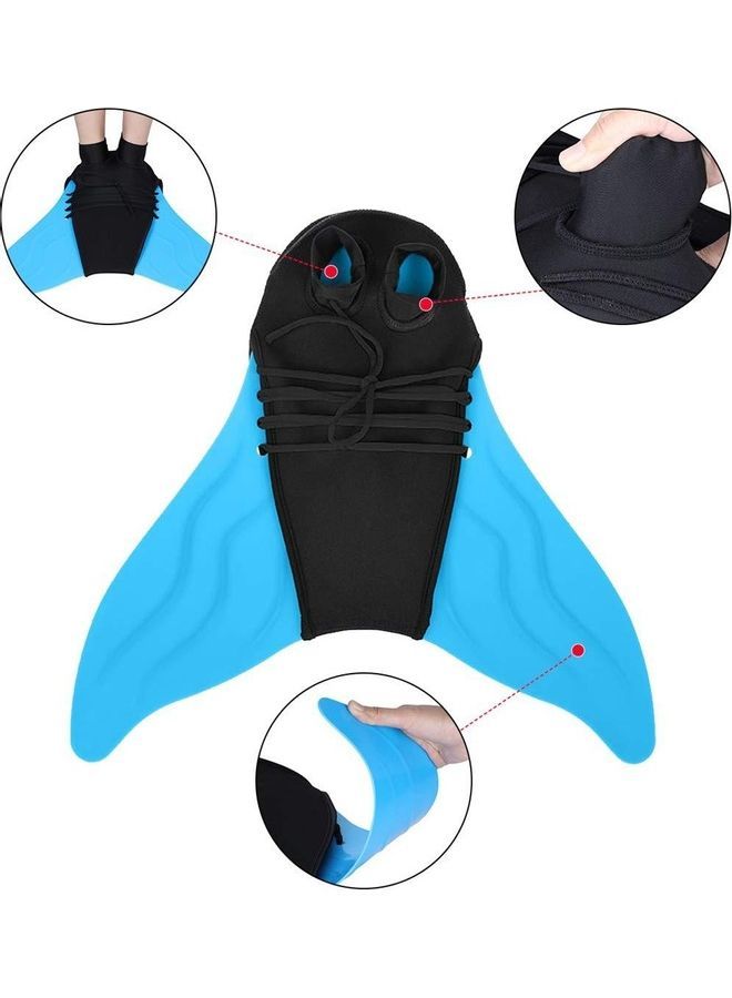 NIBEMINENT Mermaid Shape Children's Diving Fin - Image 3