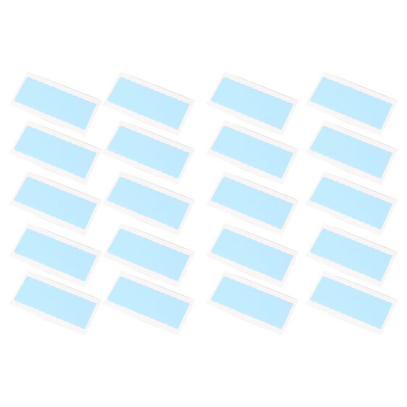 240pcs Hair Extension Tape, Double Sided Water Sweat Proof Replacement Wig Tapes, Breathable Comfortable Adhesive Tape with Strong Hold, Ideal for Hair Extensions, Wigs & Home (Blue) (Blue) - Image 1