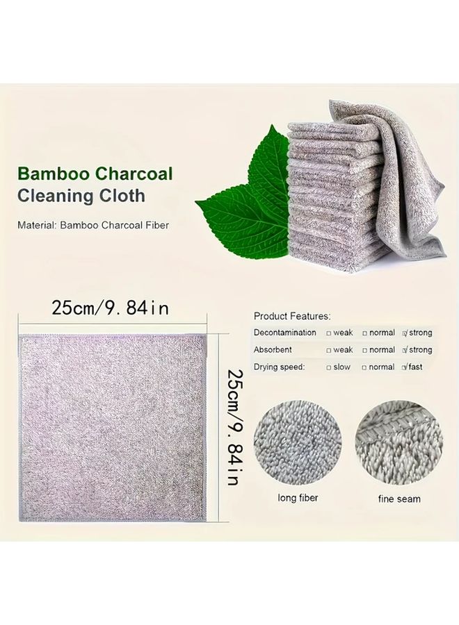 Thickened Dishwashing Cloth 20pcs Multi Purpose Cleaning Rag for Home Use No Residue Car Cleaning Lint Free Glass Highly Absorbent Durable Cleaning Tool - Image 2