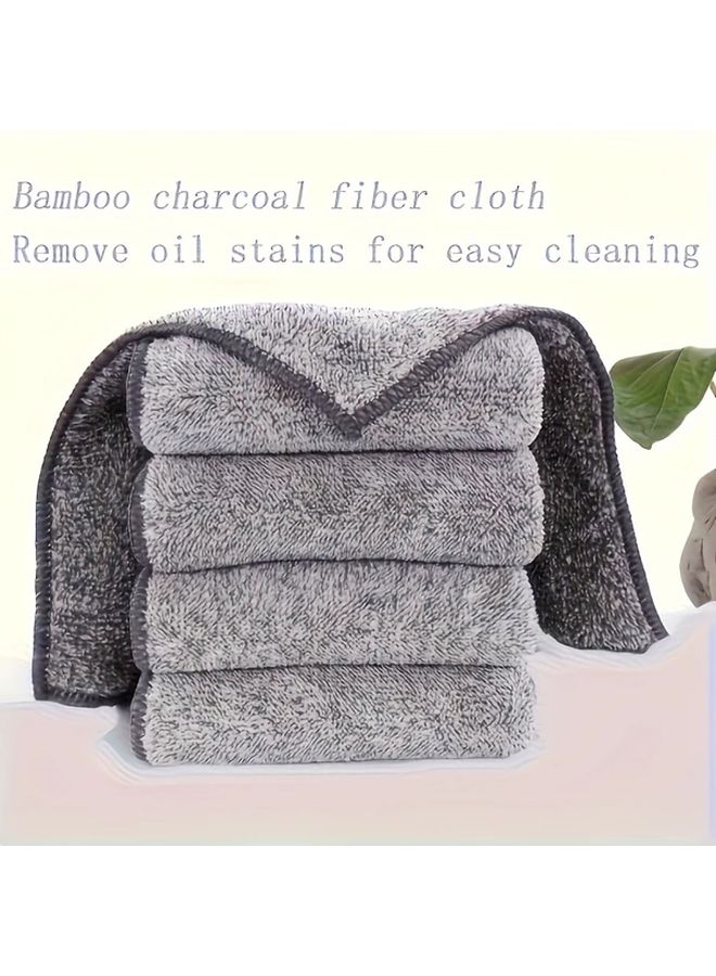 Thickened Dishwashing Cloth 20pcs Multi Purpose Cleaning Rag for Home Use No Residue Car Cleaning Lint Free Glass Highly Absorbent Durable Cleaning Tool - Image 3