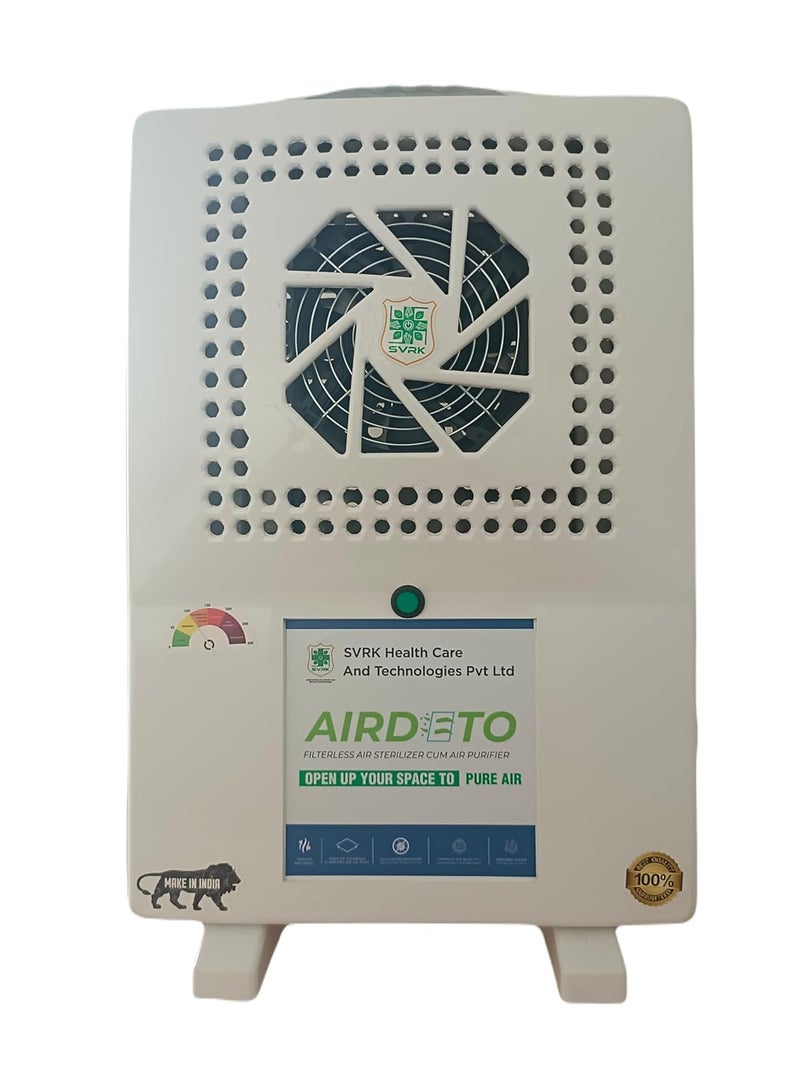 AIRDETO AIRDETO A FILTER LESS AIR STERILIZER WITH 4 STAGE AIR PURIFICATION SYSTEM 
