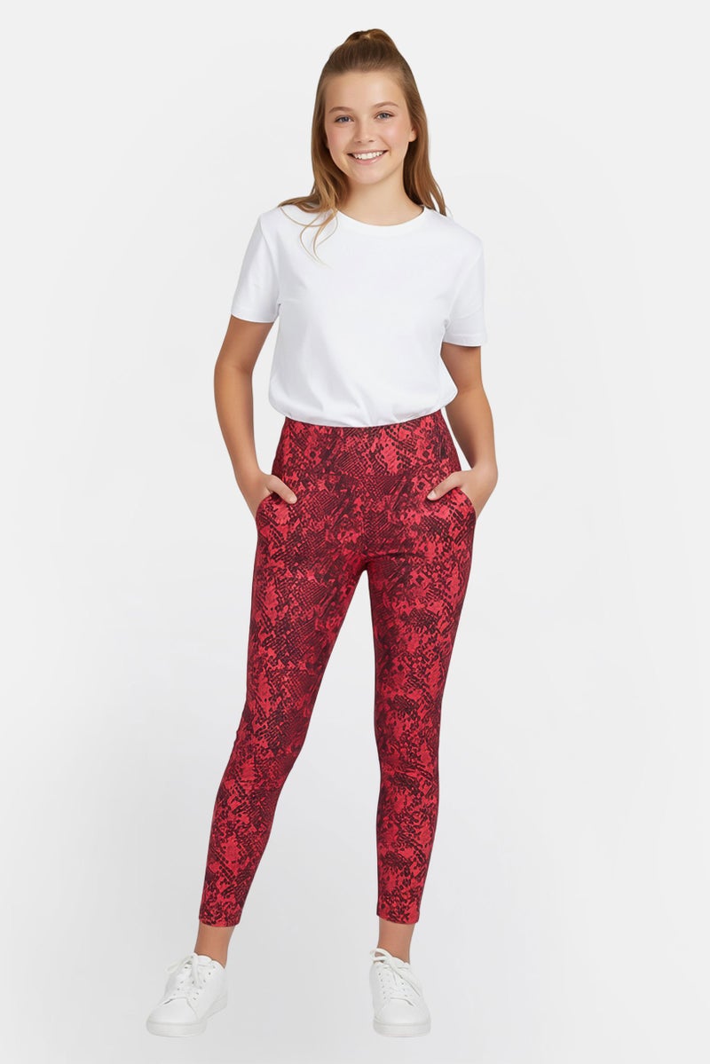 Adidas ليجنغز تدريب ضيقة للفتيات، متعددة الألوان - Image 1