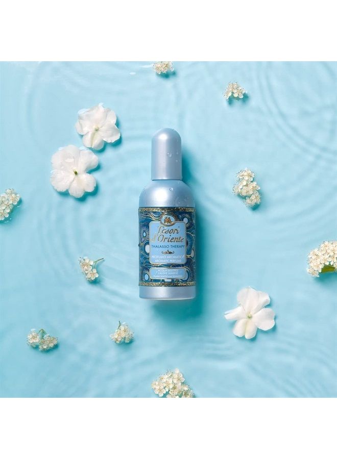 Tesori d'Oriente عطور للنساء، بخاخ ماء تواليت للنساء، عطور رجالية -100 مل 3.38 أونصة [مستوردة إيطالية] - (علاج ثالاسو) - Image 1