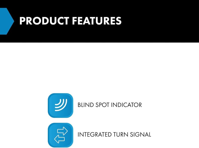 TRQ Driver Side Mirror Glass Heated Compatible with 2015-2020 Cadillac Escalade Escalade ESV Chevrolet Suburban Tahoe GMC Yukon Yukon XL with Blind Spot Indicator with Mirror Turn Signal GM1324152 - Image 2