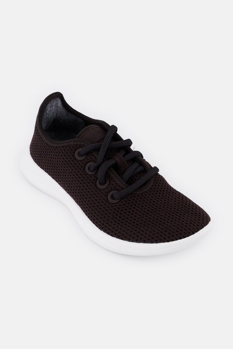 Allbirds Women Lace Up Running Shoes, Brown - Image 1