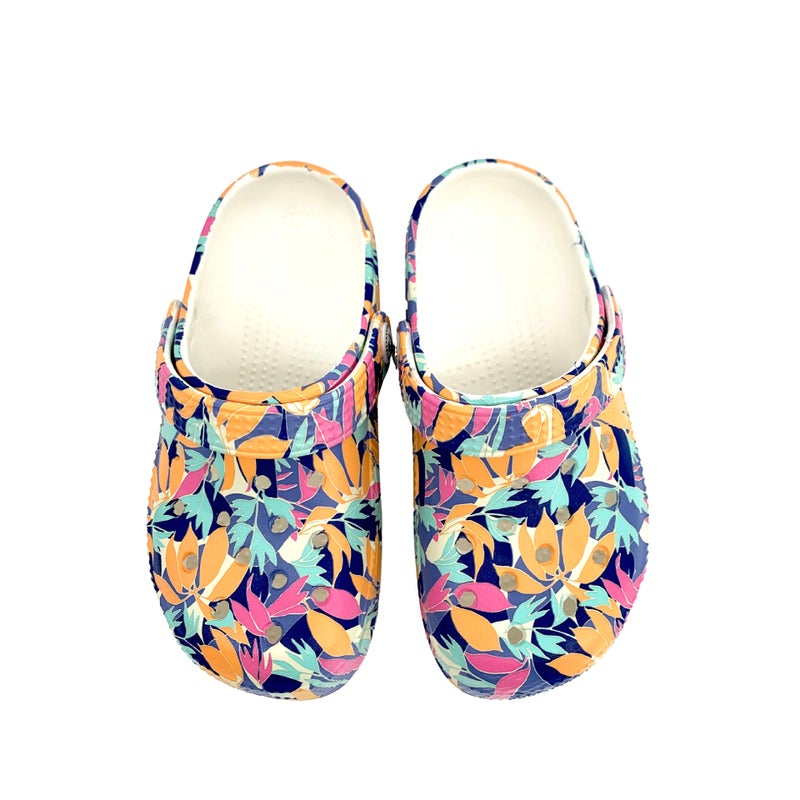 Children'S Clogs, Boys And Girls Printed Toe-Toe Beach Shoes, Clogs, Toe-Toe Sandals And Slippers, - Image 1