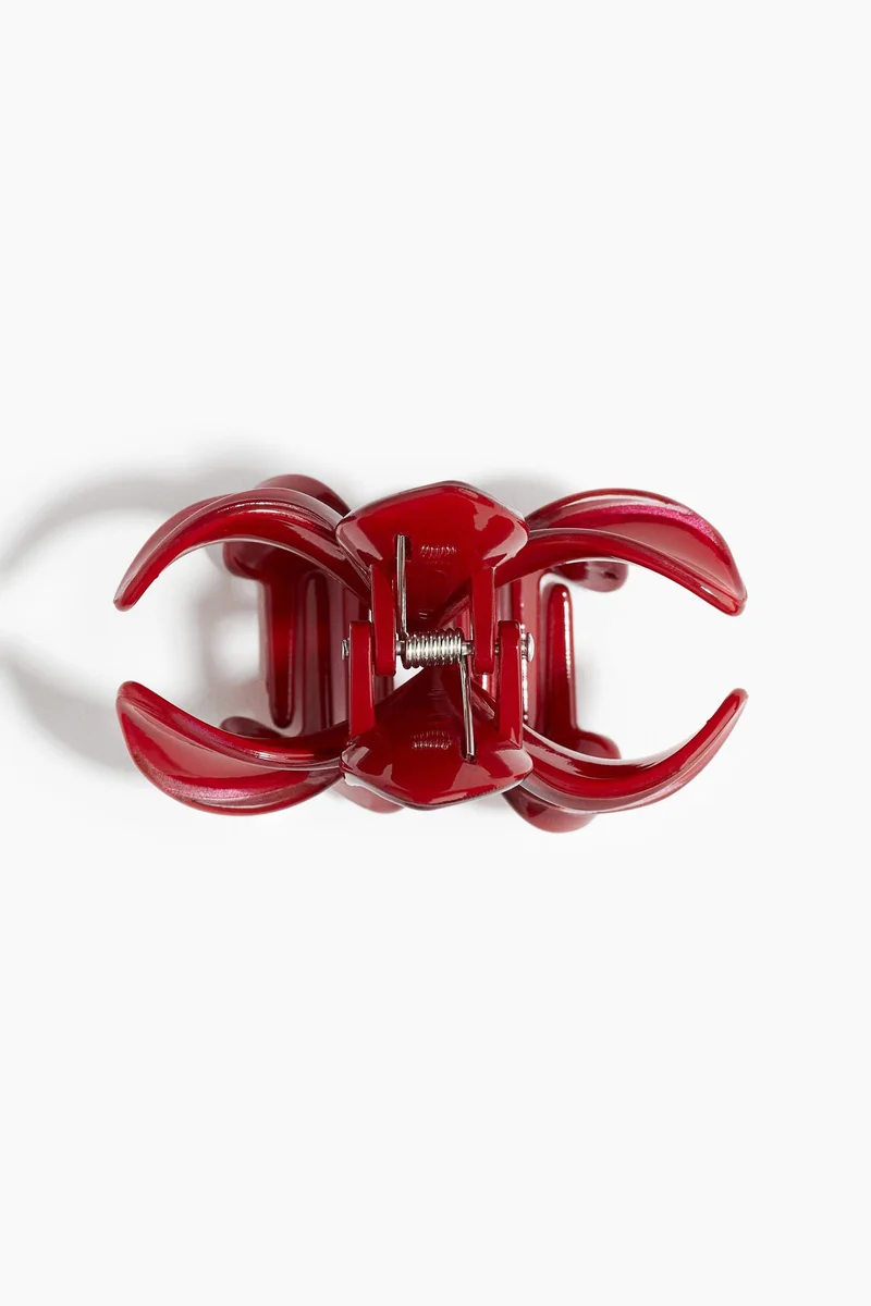 اتش اند ام مشابك شعر بشكل زهرة