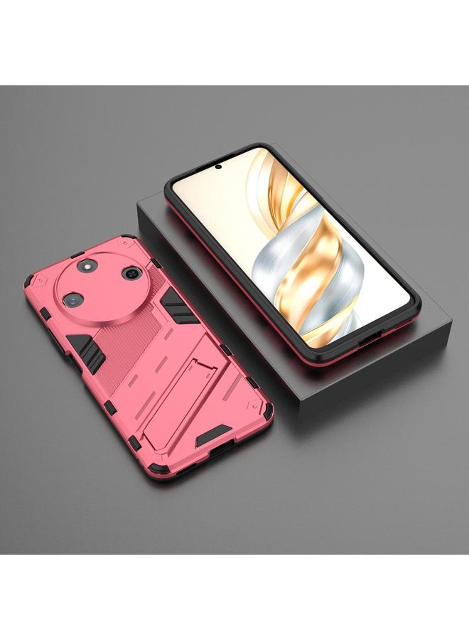 اس-توب جراب لهاتف Honor X60 5G Punk Armor 2 في 1 PC + جراب هاتف TPU مع حامل - Image 2