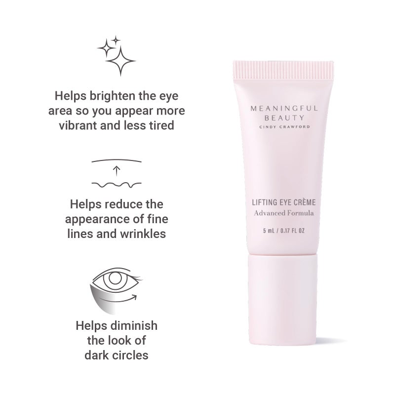 Meaningful Beauty Lifting Eye CreÌ€me Advanced Formula Under Care, Pack of 1 - Image 3