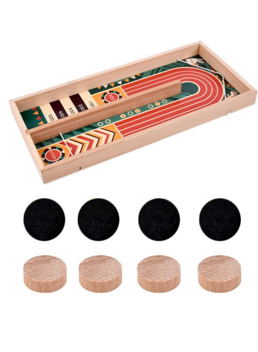 JOLLITY LLC Portable Sling Short Puck Board Game for Child Foosball Boardgame Desktop version