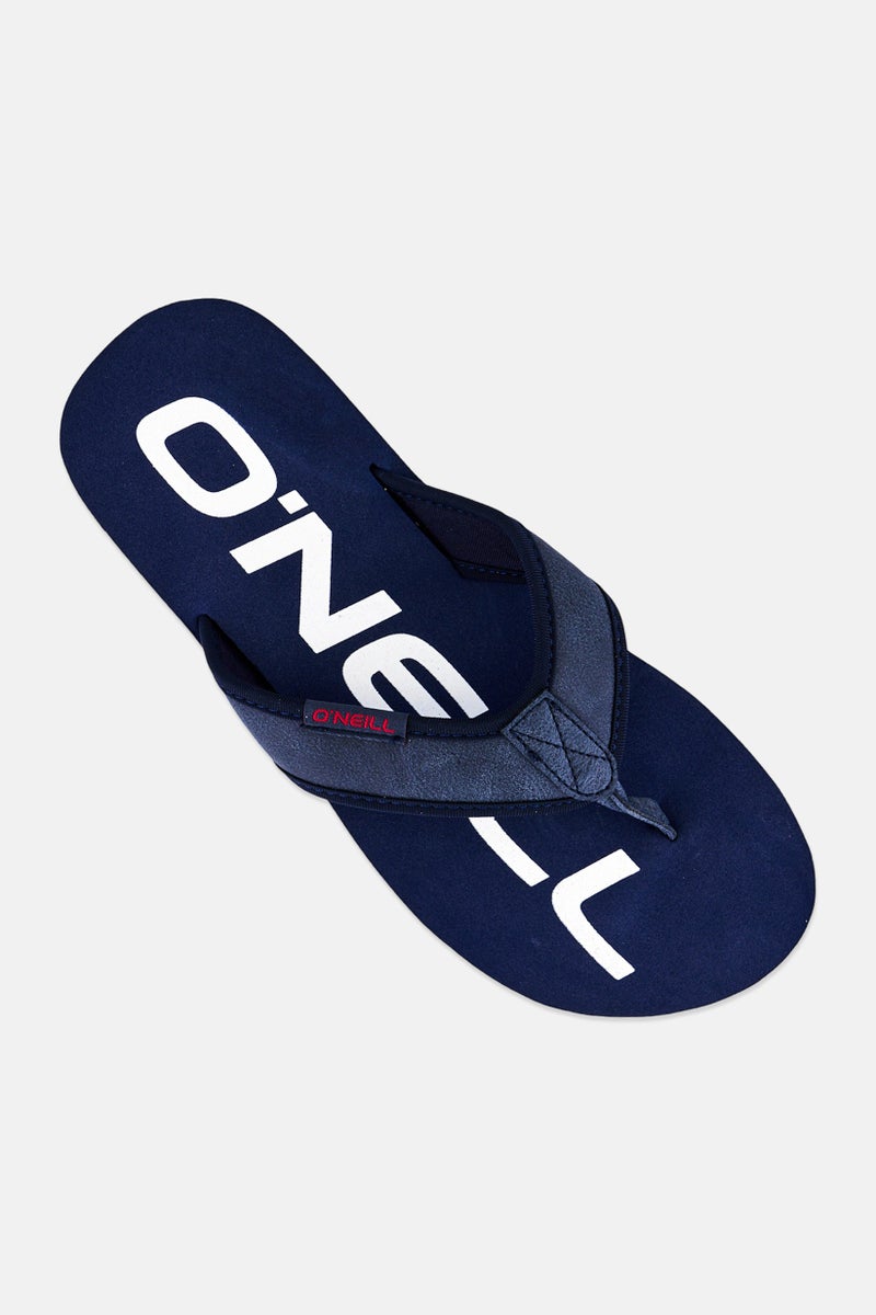 O'NEILL ش sandal جاكي للرجال بشعار العلامة التجارية، لون أزرق غامق - Image 3