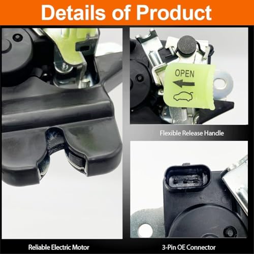 VEELECP Trunk Lock Lacth Compatible with 2020-2023 Sonata, 2021-2024 K5 - Image 3