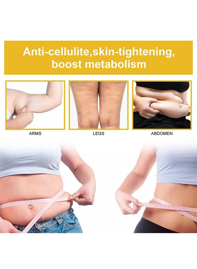 Jaysuing Natural Skin-tightening Body Oil - Anti Cellulite Body Slimming Essential Oil Anti Cellulite Firm and Tighten Skin Nourish Skin Body Slim Oil with Natural Ingredients 100ml - Image 5