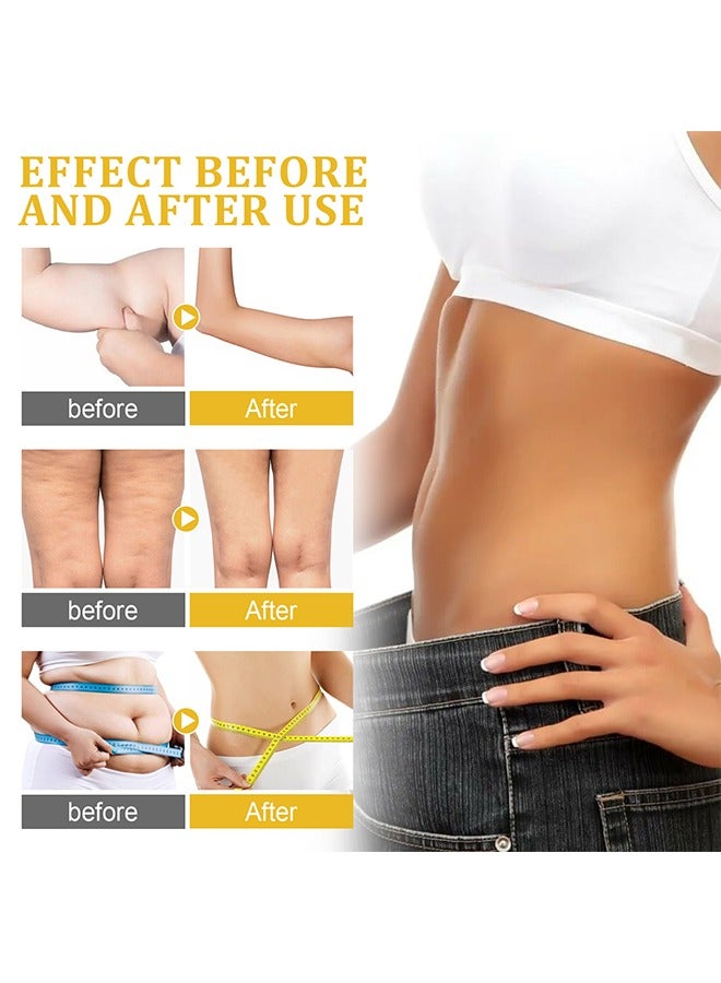 Jaysuing Natural Skin-tightening Body Oil - Anti Cellulite Body Slimming Essential Oil Anti Cellulite Firm and Tighten Skin Nourish Skin Body Slim Oil with Natural Ingredients 100ml - Image 3