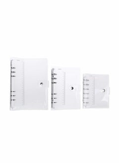 SYOSI Notebook Binder A6 PVC Notepad Sheet Shell Cover File Folder 6 Holes Binder DIY  - Image 5