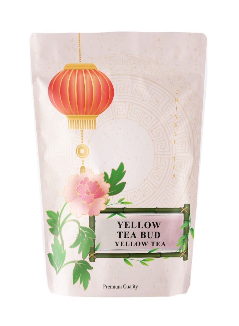 تيلاند براعم الشاي الأصفر الممتاز نادر مضادات الأكسدة الغنية بنكهة الأزهار الحلو متوسط ​​الكافيين 100 جرام - Image 3