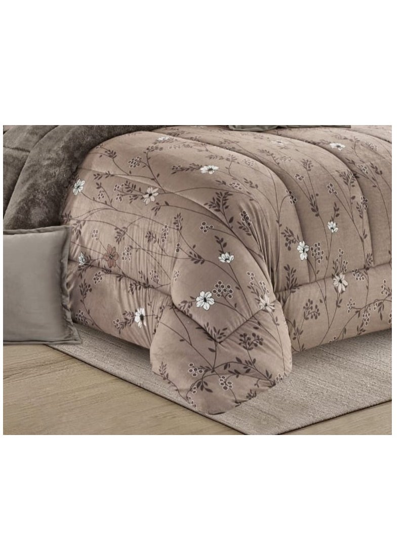 Royal winter nephrine fur comforter set, consisting of 6 pieces, bed size 250x230 cm - pzsku/ZE5A8FB7CBB1EDC40E56BZ/45/_/1734026892/f497874f-7ef7-4c09-b61b-2c4ef03670f2