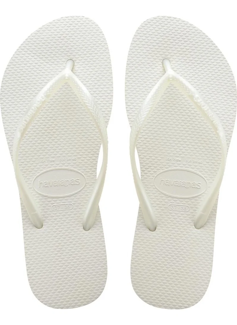 هافاياناس Slim White Slippers