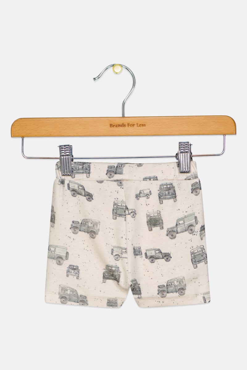 NAME IT Toddlers Boy Graphic Print Shorts, Muticolor - Image 2