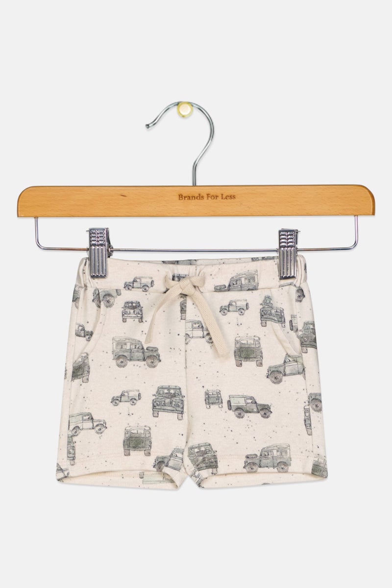 NAME IT Toddlers Boy Graphic Print Shorts, Muticolor - Image 1