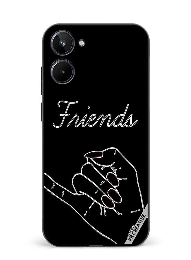 VR CREATIVE Protective Case Cover For Realme 10 Friend Design Multicolour - Image 1