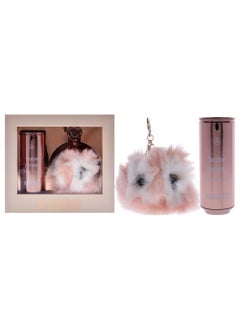 Missguided Missguided Babe Power - Floral Fruity Fragrance For Women - Top Note Of Rhubarb - Middle Notes Of Jasmine And Peony - Base Note Of Musk - 2.7Oz Edp Spray And Pom Pom Keyring - 2 Pc Gift Set 