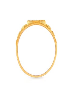 Malabar Gold and Diamonds 22 Carat 916 Purity Yellow Gold Ring RG1167430Y25 For Men  - Image 3