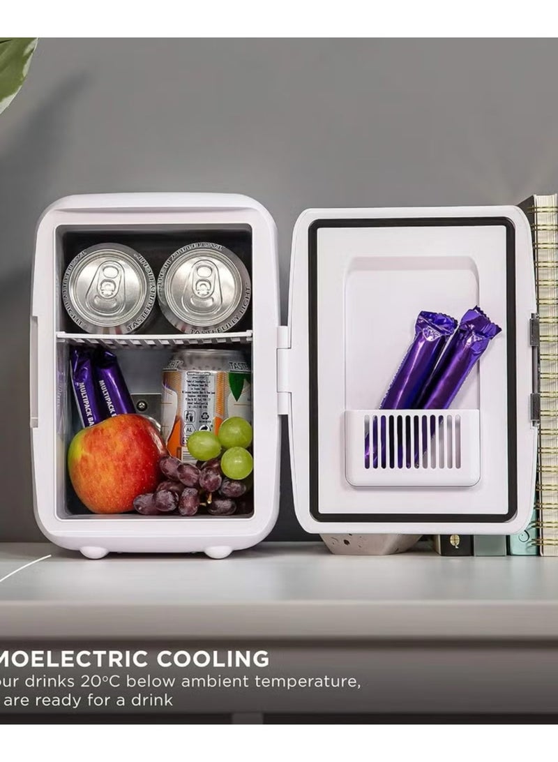 Denx Mini refrigerator suitable for home and car for storing hot and cold food and drinks  4 liter capacity - Image 2