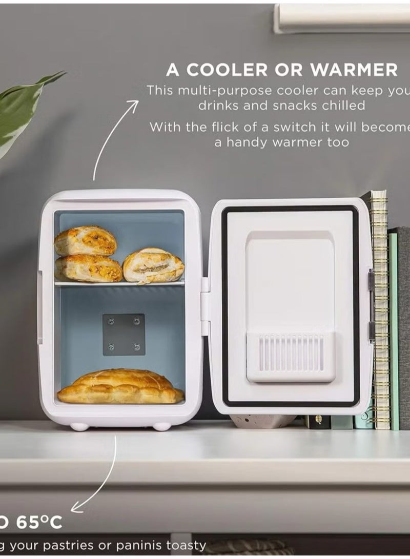Denx Mini refrigerator suitable for home and car for storing hot and cold food and drinks  4 liter capacity - Image 4