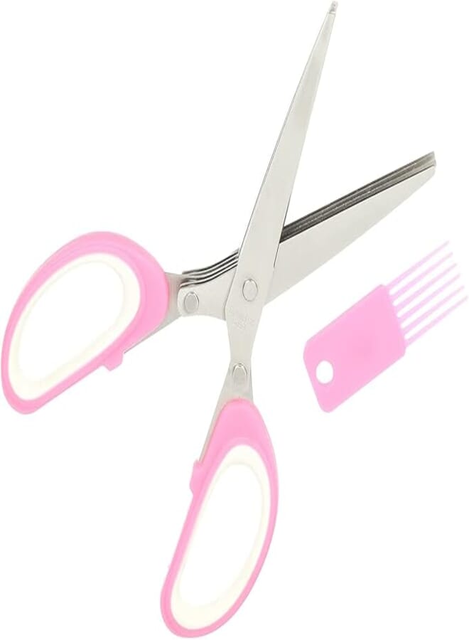 Spaceshoop Vegetables Scissors, 5 in 1 - assorted color