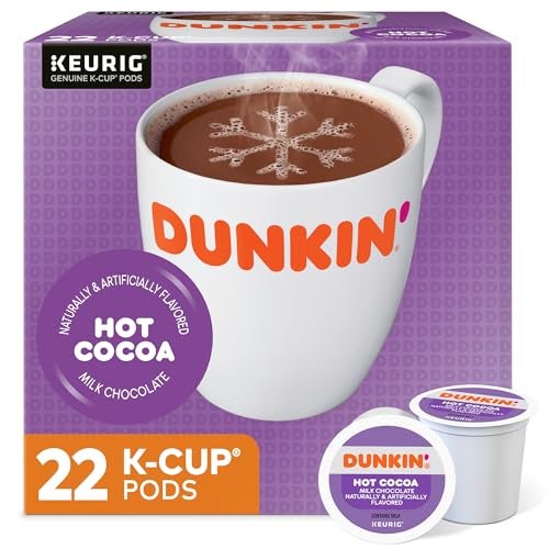 Dunkin Donuts Dunkin' Donuts® Milk Chocolate Hot Cocoa Single-Serve K-Cup®, Box Of 22 - Image 2