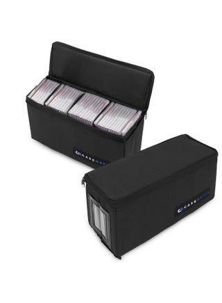 CASEMATIX Graded Card Case Light Duty Compatible with 30 BGS PSA Graded Sports Trading Cards, Collapsible Graded Slab Trading Card Box with Three Graded Card Storage Box Internal Dividers - pzsku/ZE5A958FA6FA3C22AF69BZ/45/1750157265/247a083d-3745-4be1-a3d2-10477a6e2a56