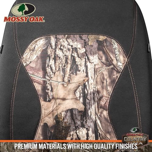 Mossy Oak Low Back Camo Seat Covers, Airbag Compatible, Universal Fit, Fits Most Bucket Seats - Made with Premium Waterproof Neoprene Fabric - Official Licensed Product - Image 3