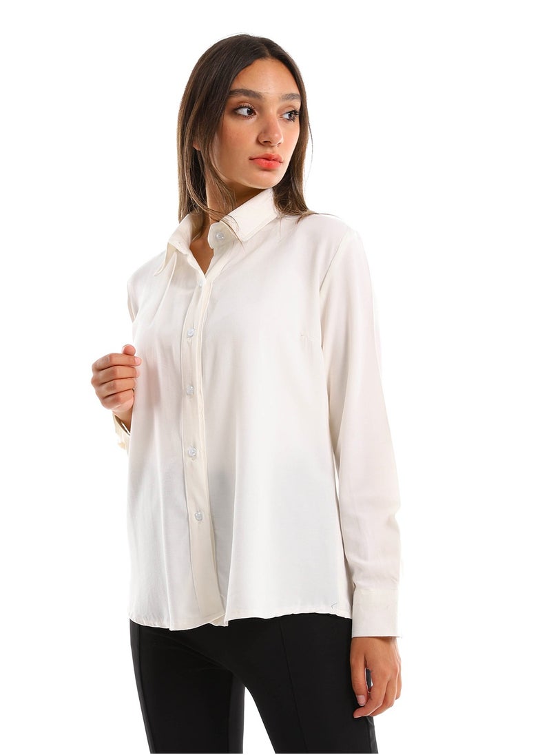 Master Jeans - Women Long sleeve buttoned down shirt - Image 1